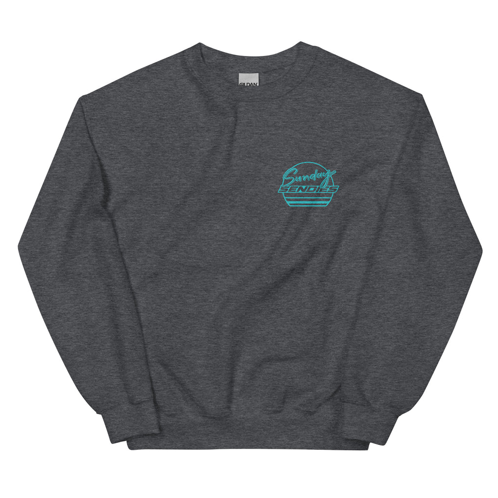 Choose Your Line Sweatshirt - Turquoise Edition