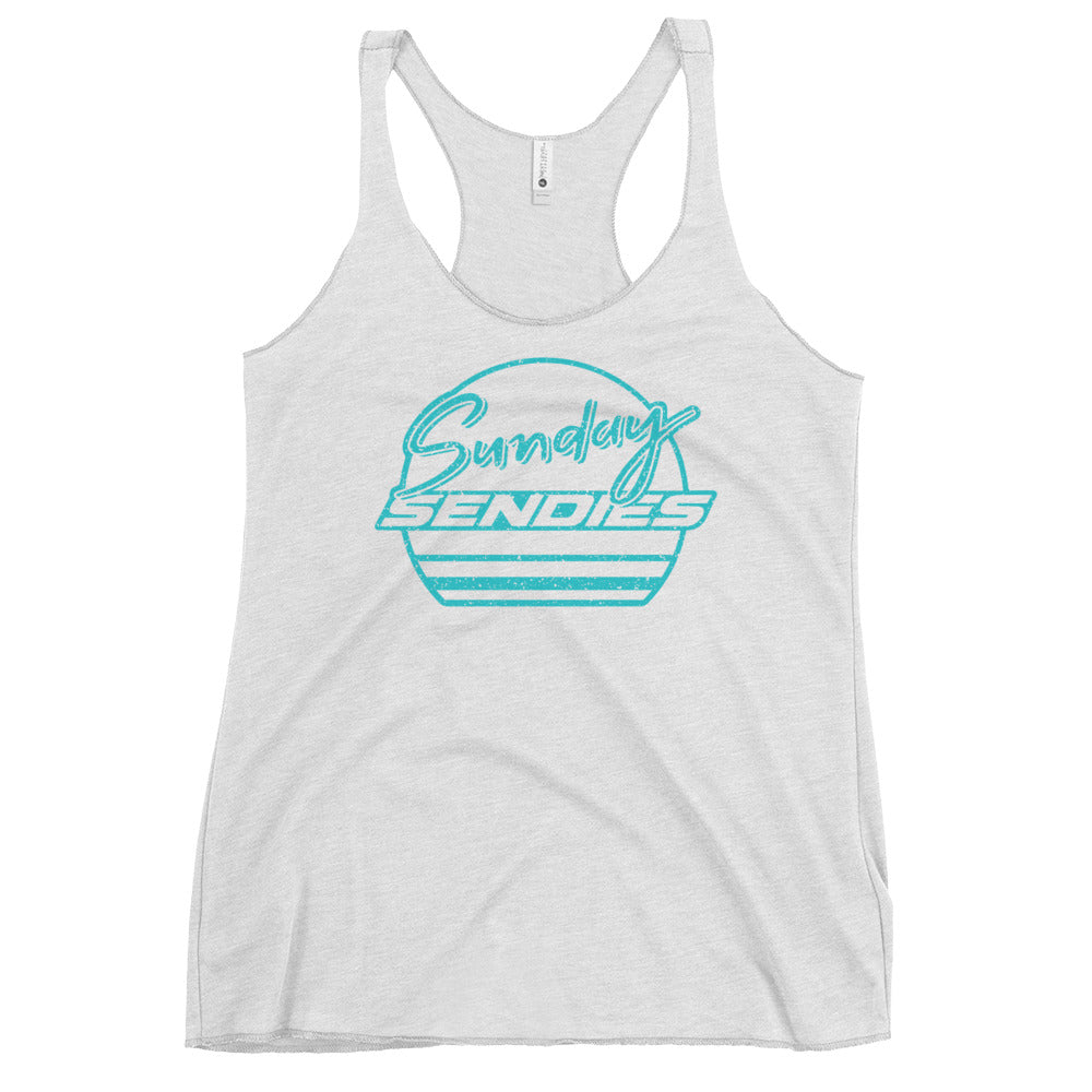Choose Your Line Tank - Turquoise Edition